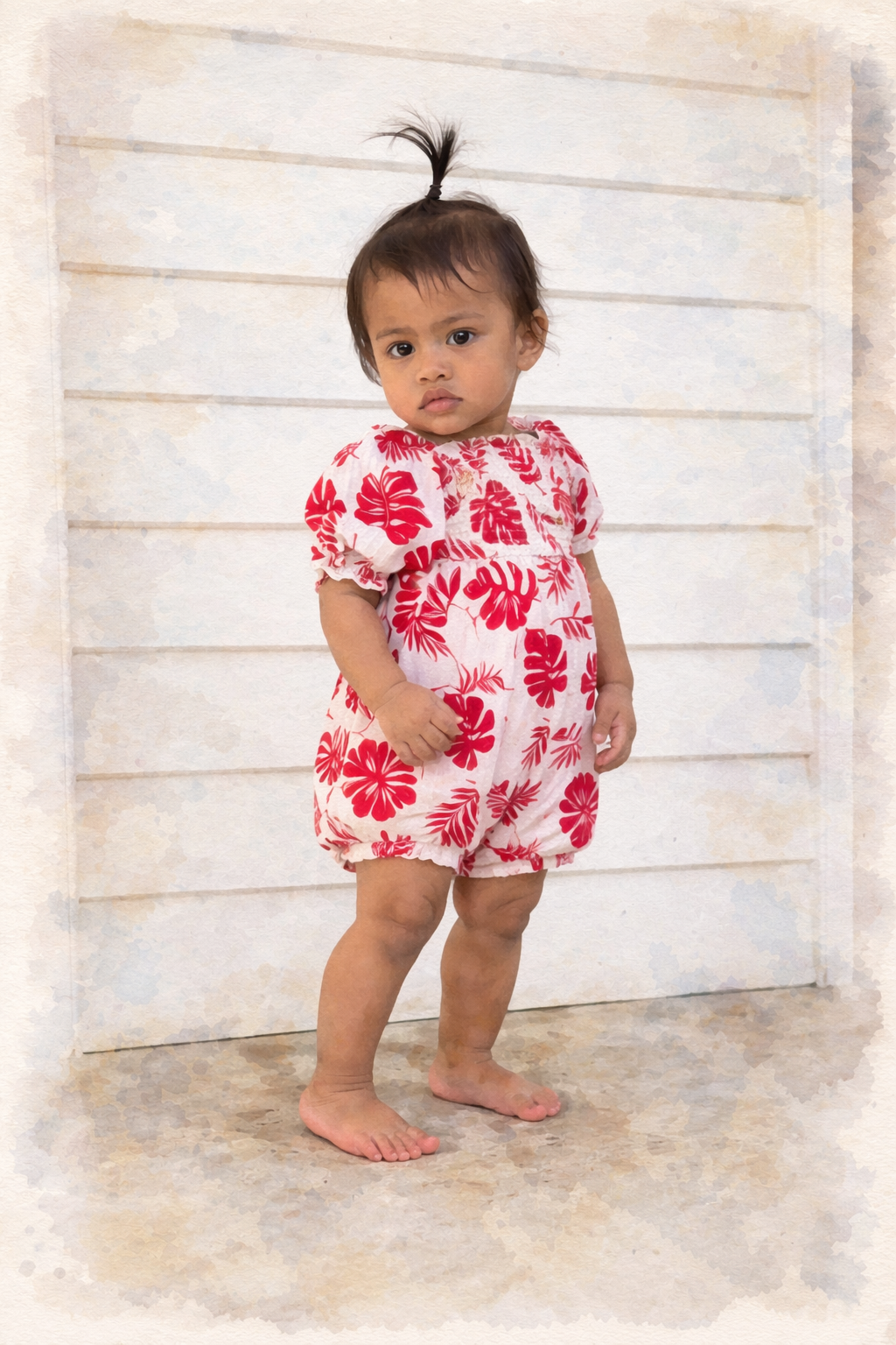 Custom Watercolour Keepsake Portrait - DIGITAL PRODUCT