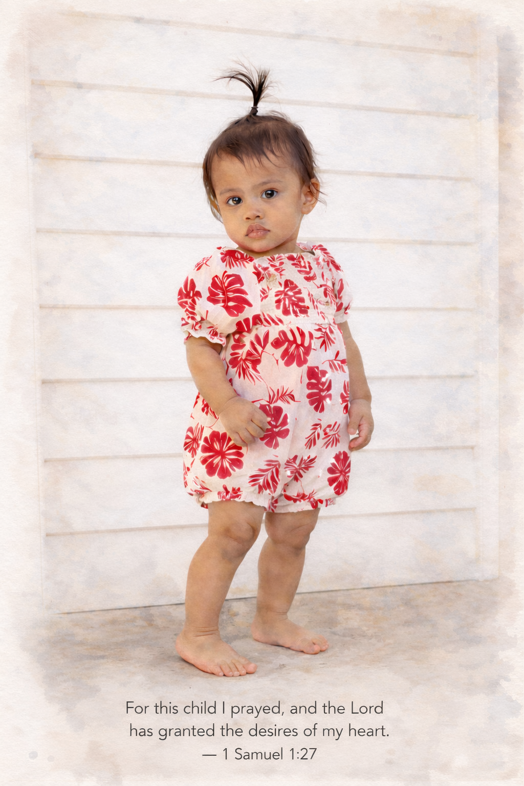 Custom Watercolour Keepsake Portrait - DIGITAL PRODUCT