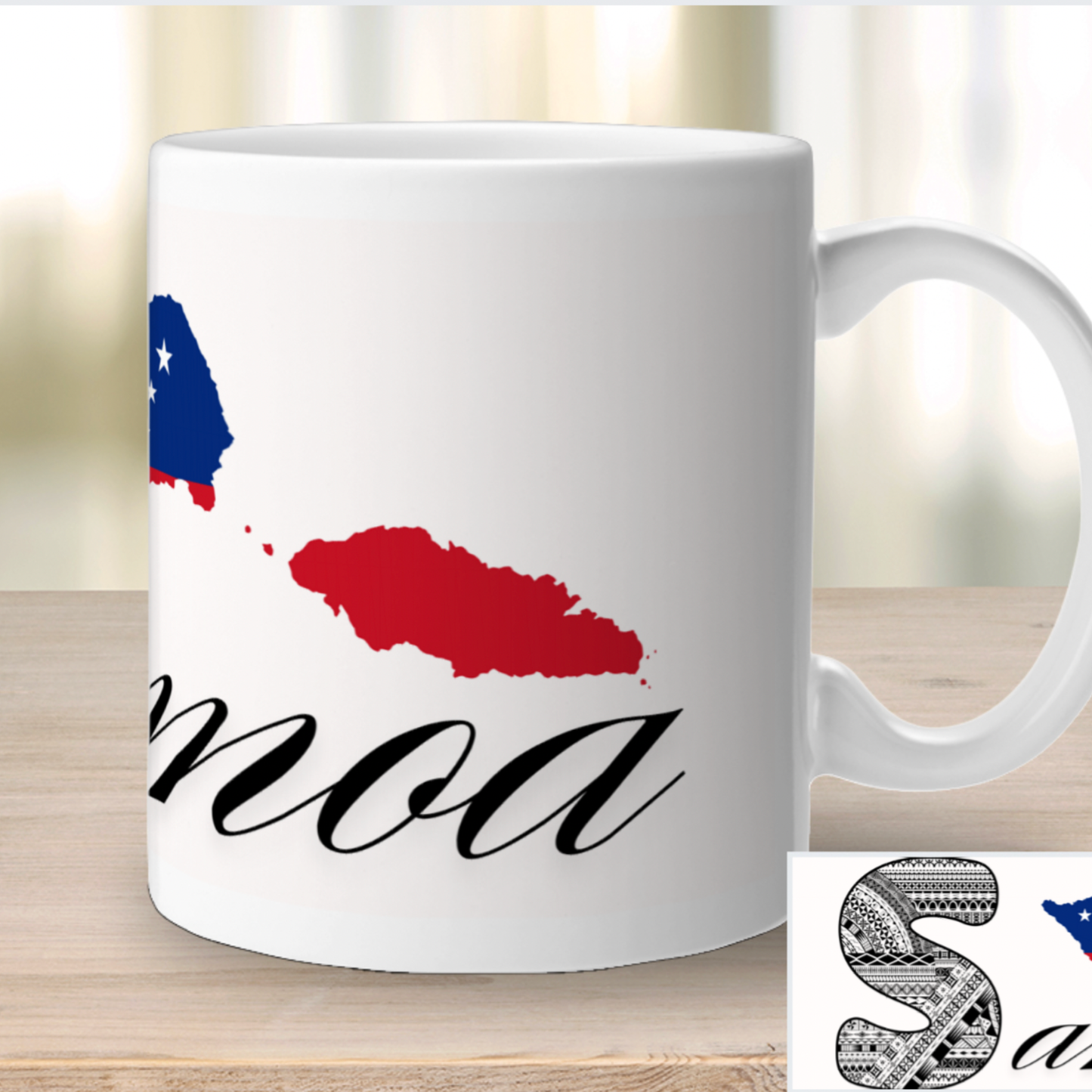 Samoa Map Mug